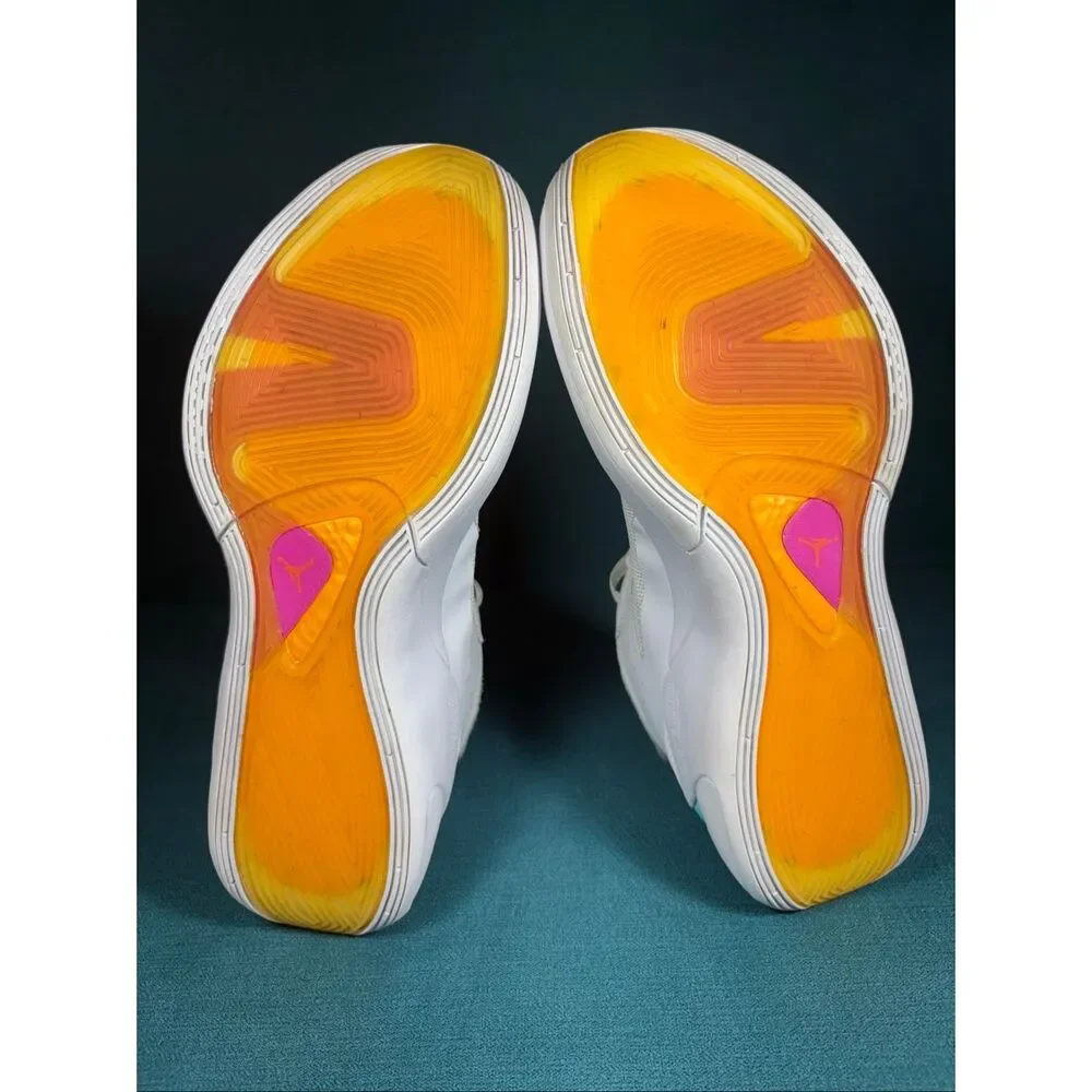 Jordan Luka 1 Men's Size 9.5 White Pink Teal Orange Basketball Shoes DN1772-164
